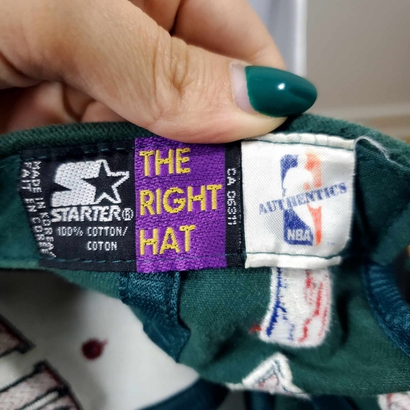 Rare Vintage 90s Seattle Sonics Starters Snapback Cap - Picture 8 of 10